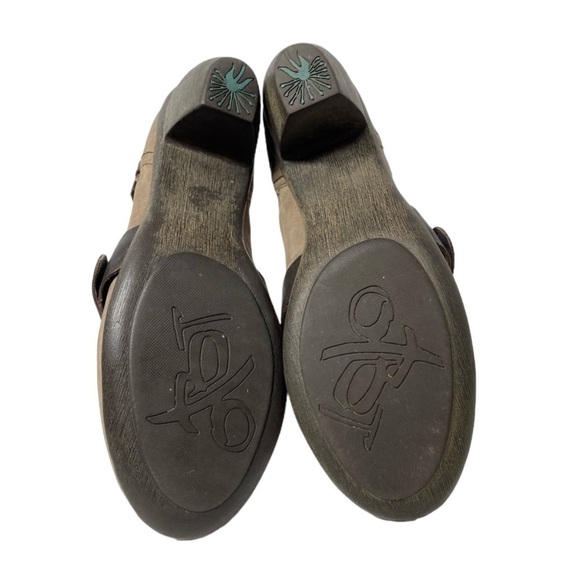 OTBT Womens Bootie El Reno Brown Distressed Leather
Heel Harness Equestrian  7.5 - Picture 9 of 11